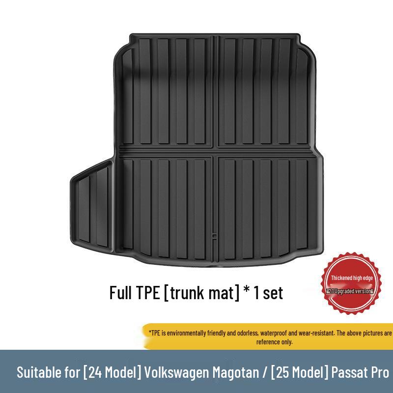 Volkswagen Magotan 2024/Passat PRO 2025 Car Floor Mats - Dirt-Resistant, Waterproof, TPE Full Coverage