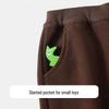 MQDMINI Boys' Fleece-Lined Harem Pants