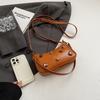 Woman Bags bag 2025 new Korean version of fashion rivets personalized trend women's shoulder crossbody armpit bag