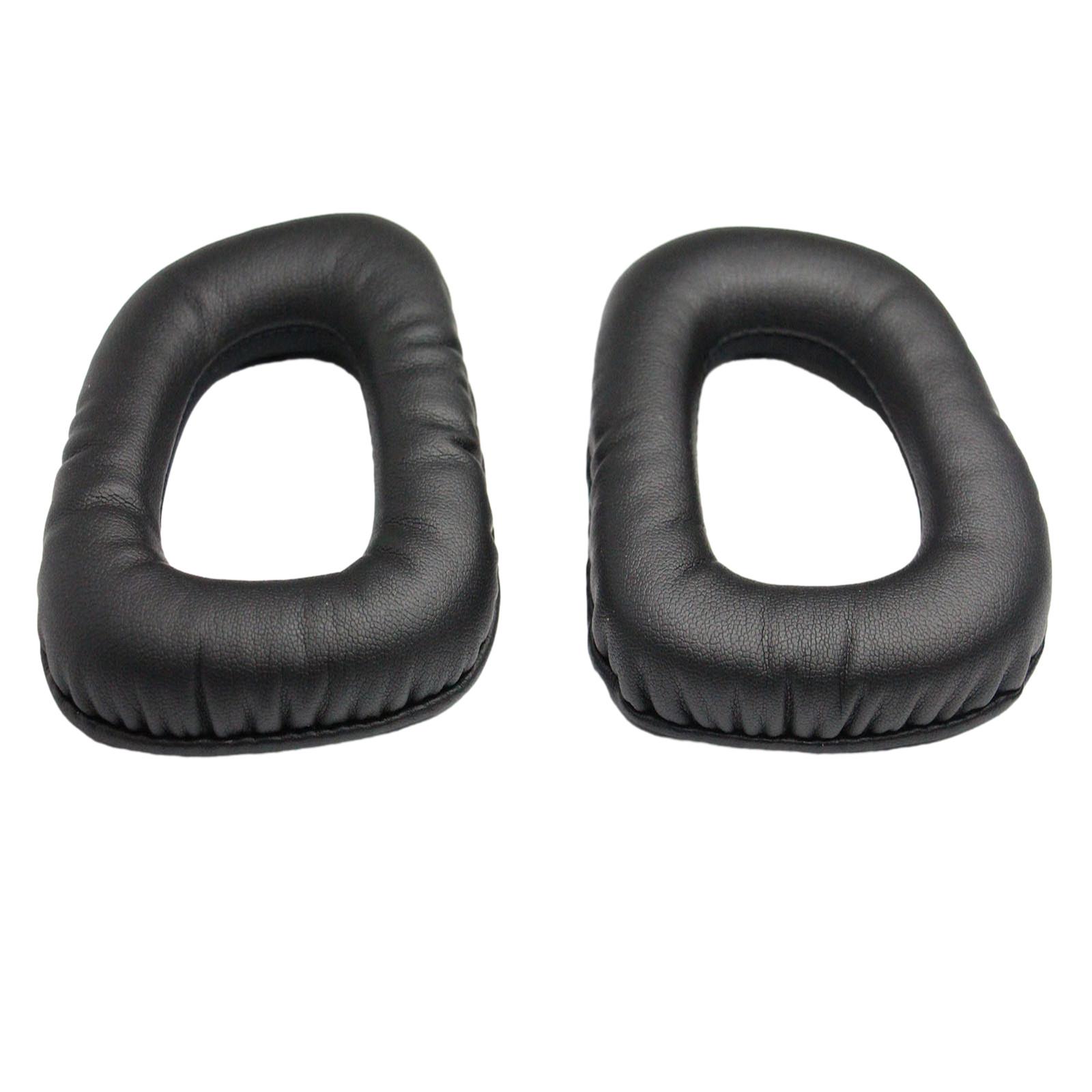 

1Pair Ear Pads For G35 G430 G432 G332 Headphones Elastic Memory Foam Earpads Ear Pads Sponge Cushion Replace чорний