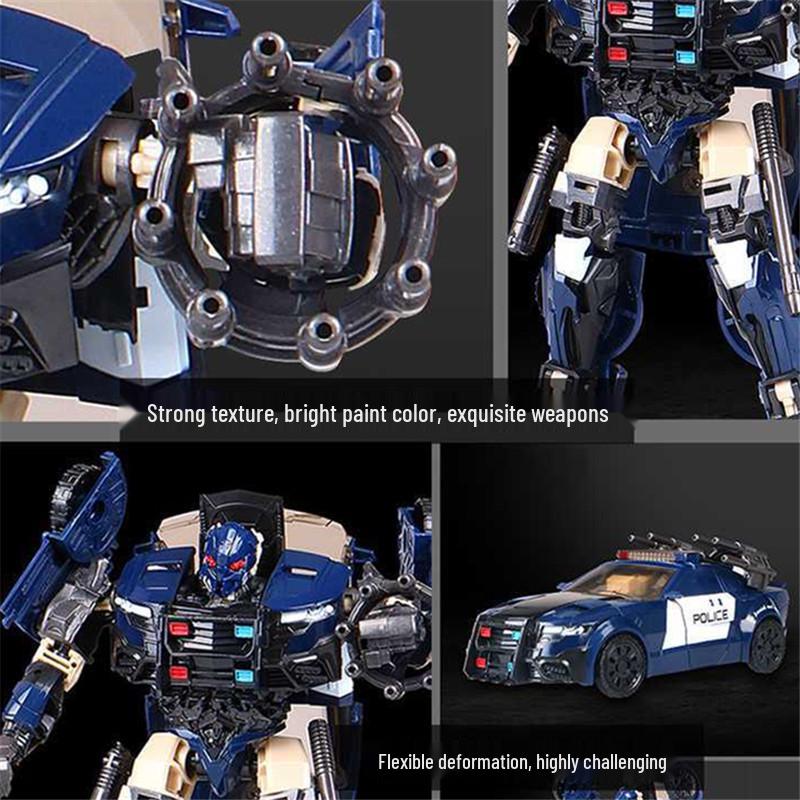 Taiba YS05 Autobot Roadblock Police Transformer Toy
