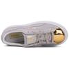 PUMA Suede Platform White Gold Womens 362222-01