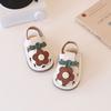 Baby Girl Sandals Bag Head Summer Baby Soft-soled Toddler Shoes 0-2 Years Old Child Princess Call Shoes