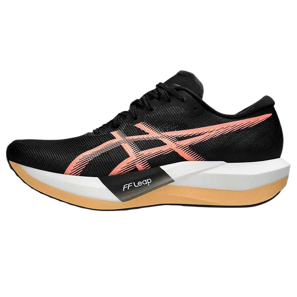 ASICS MAGIC SPEED 5 Running Shoes Men s Low Top Black Coral/Sun Coral 39