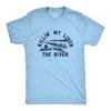 Mens Killin My Liver Down At The River T Shirt Funny Nature Beer Drinking Tee