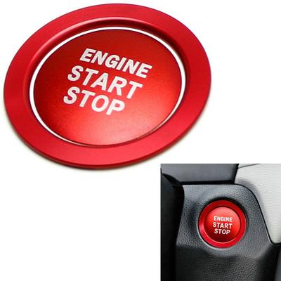 Motor Start/Stop Abdeckung Fall Aluminium Legierung Auto Zubehör