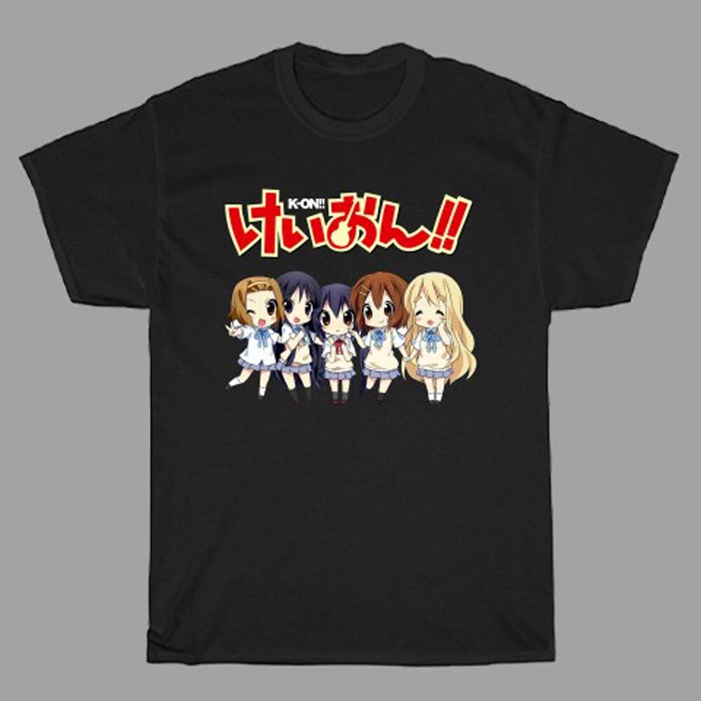 Men s and Women s T-shirts K-On Anime Cartoon XXL