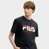 Fila X Maison Kitsune Classic Fox Casual Fashion Sports Short Sleeve T-Shirt Men Tops Legendary-Blue F11M529101F-NV