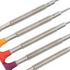 5Pcs Micro Mini Precision Screwdriver 5 Blades Non-slip Watch Repair Kit Boxed Cross & Flat Screw Driver Set Strap Disassembly