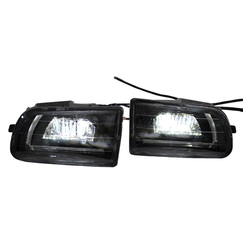 

Светодиодная противотуманная фара для переднего бампера автомобиля для Toyota Corolla AE100 AE101 1993-1999 Сборка противотуманной фары и указателя поворота