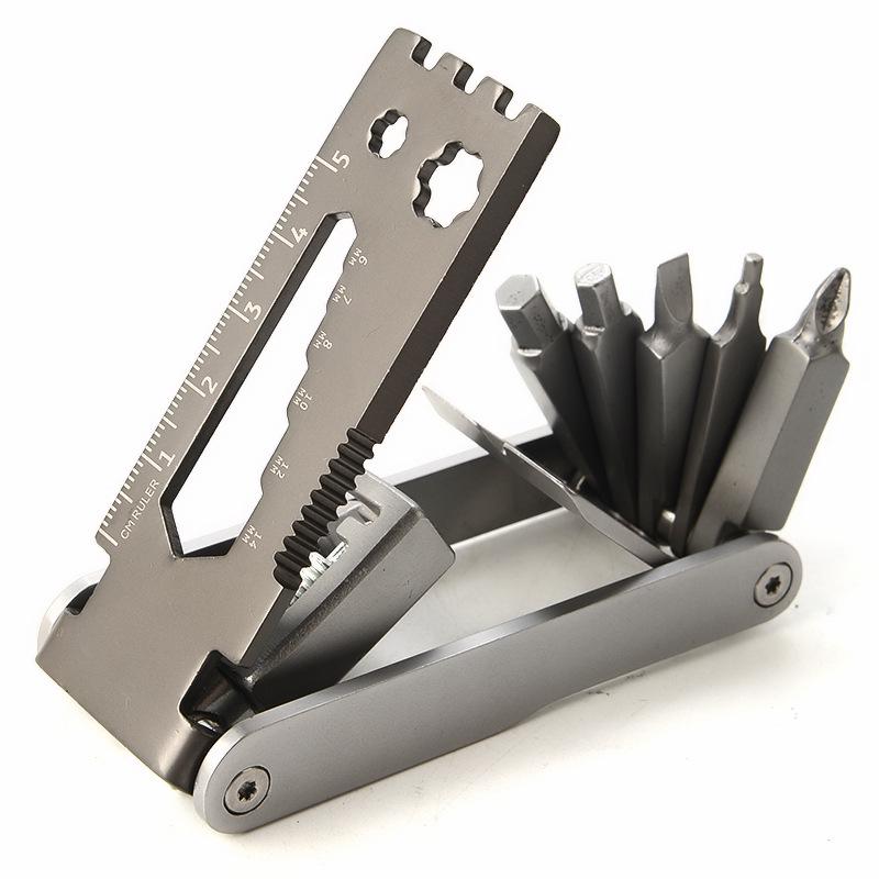 Stainless Steel Multi-tool Bicycle Repair Kit