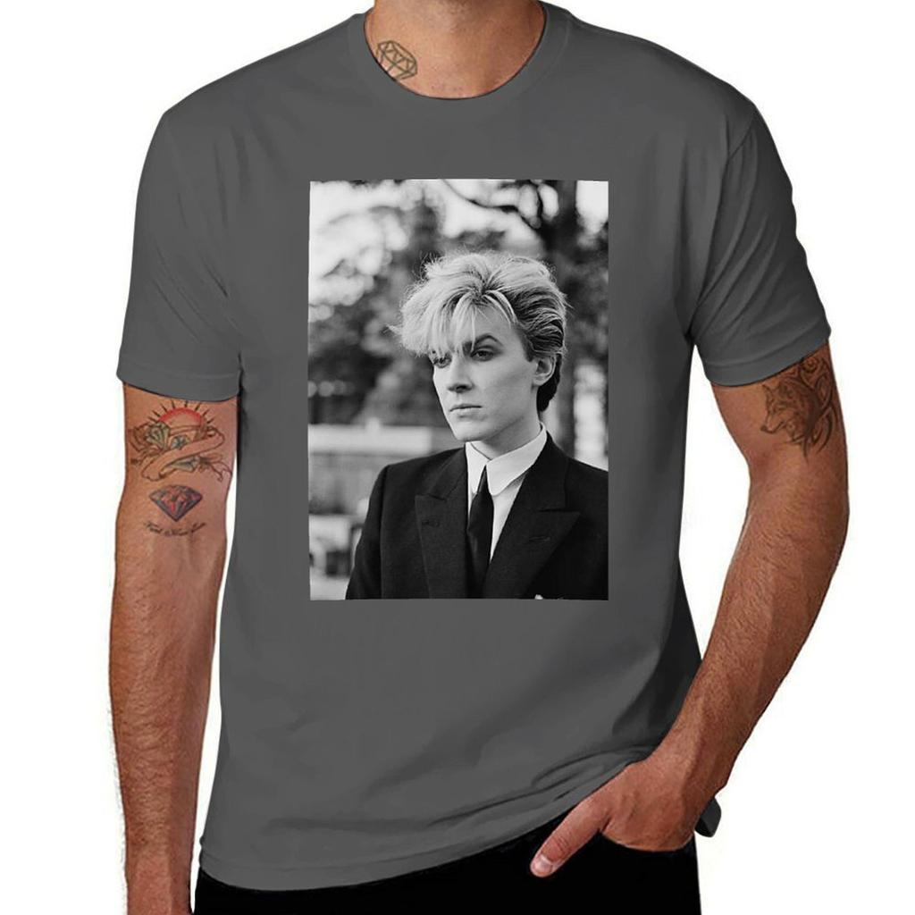 Vintage David Sylvian Tshirt Breathable Mesh Panel Tshirt