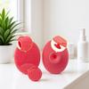 Silicone Oval Facial Cleansing and Massage Brush for Makeup Removal and Blackhead Treatment