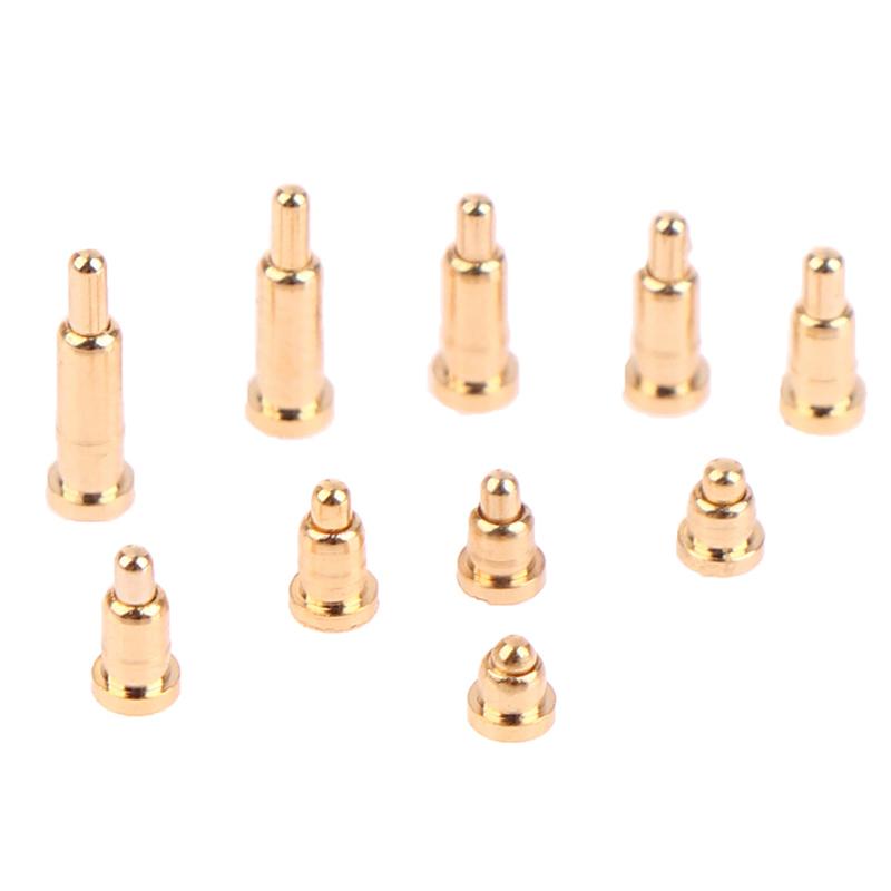 10Pcs Smt Pogo Pin Connector Pogopin Battery Spring Loaded Contact Needle Pcb 2.0/3/3.5/4/4.5/5/5.5/6.5/7Mm Test Probe