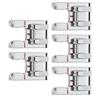 5Pcs Satin Stitch Foot Stainless Steel Multifunctional Household Sewing Machines Accessories