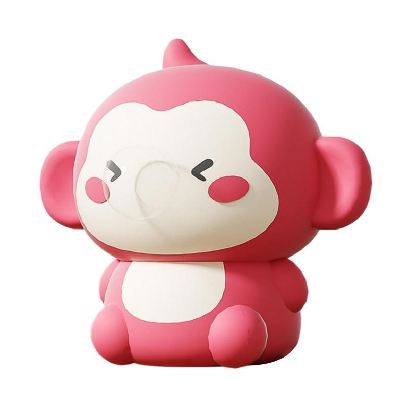 Playful Panda Monkey Bubble Stress Ball Squeeze Toy For Adults Kids Anxiety Relief Sensory Therapy