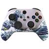 eXtremeRate Replacement Face Shell with ASR Version Custom Front Cover Faceplate for Xbox Core and Xbox Series X S Great Ring, & [The Wave]