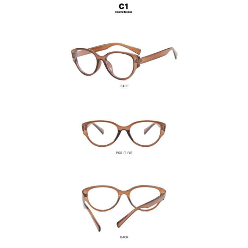 2024 Neue Damenbrillenfassung Cat-Eye Marken-Designer Computerbrille