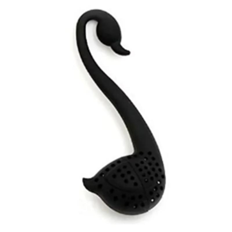 Create Art Shaped Blacktea Tea Infuser Tea Strainer Silicone Loose Leaf Herbal Spice Brewing Tools Kitchen Tea Strainer Supplie