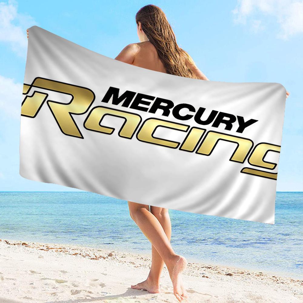 M-Mercury Racing Handtuch Mikrofaser Strandhandtuch Saugfähig Schnelltrocknend Weich Yoga Schwimmen Resort Bergsteigen Handtuch