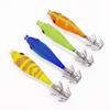 2pcs 2022 Luminous Jigs Lead Sinker weave Squid Hook Wood Shrimp Lures Fishing Tackle Octopus Bait