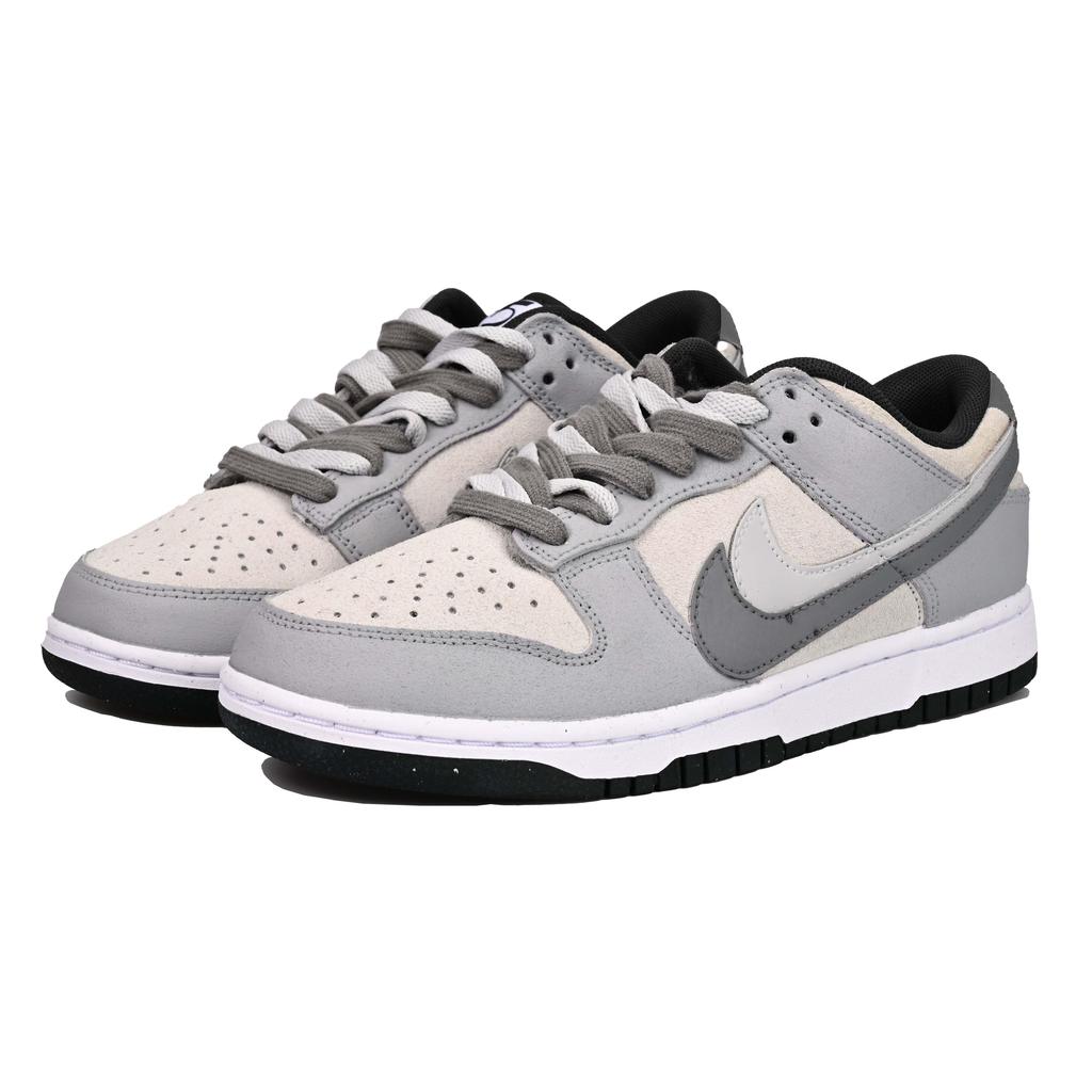 Nike Dunk Mist SAML Abrasion Resistant Low top Skateboard Shoes Unisex Light Gray HV1800-101(Team6-)