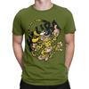 Tag für Spirou Grafik 100% Baumwolle T-Shirt Marsupilami Oberteile T-Shirts Für Unisex