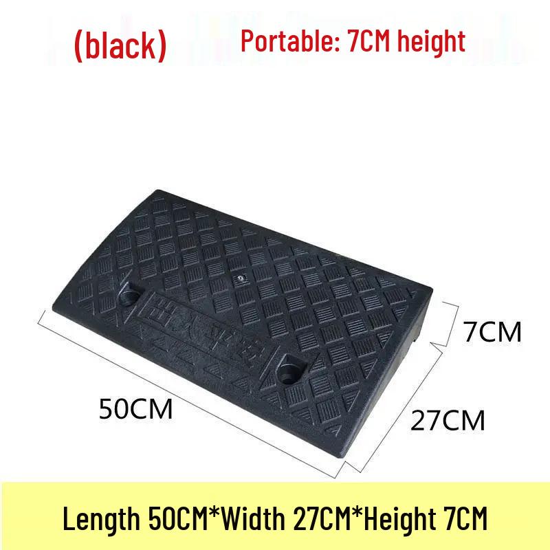 Plastic Car Curb Ramp Threshold Mat for Road Climbing