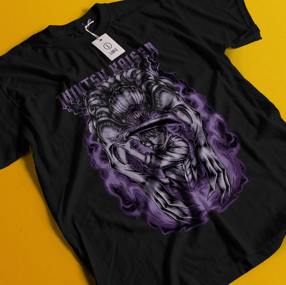 

Юта Рика Футболка Годжо Сатору Футболка Магическая битва Футболка Тодзи Футболка Сукуна Гето 4XL