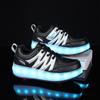 Kids Sneakers Led Light Shoes Children's Boys Girls USB Charging Glowing Sport Wheels Outdoor Parkour Roller Skate Shoes