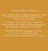 Biotique Apple Cider Vinegar Face Wash 150ml | Deep Cleansing & Exfoliation | 100% Botanical Extracts for Fresh Skin