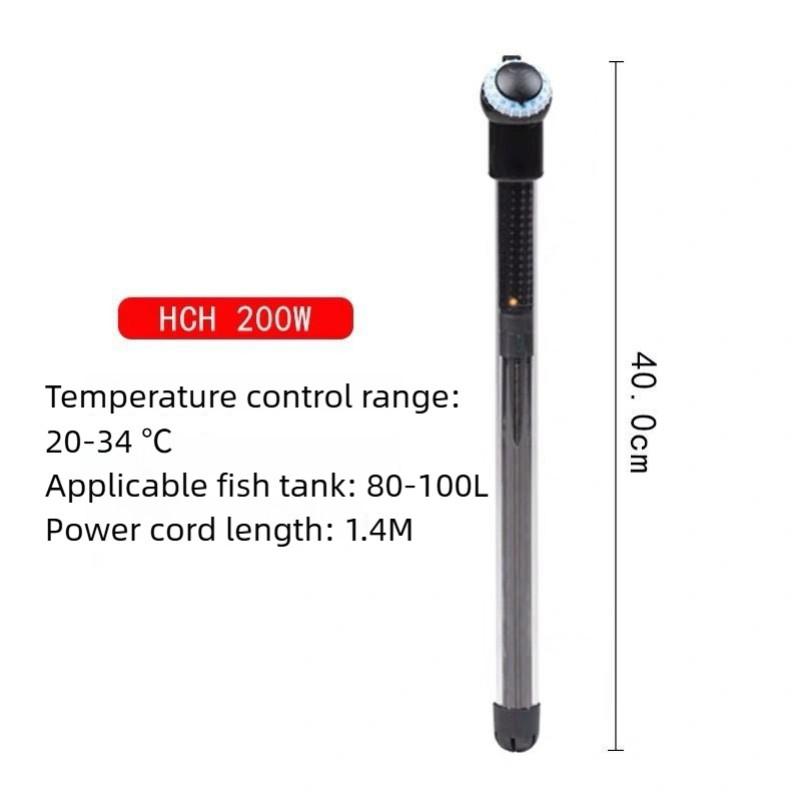 Intelligent Constant Temperature Heater Portable Fish Tank Heating Rod Explosion-proof Aquarium Heating Equipment