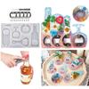 Diy Handmade Creative Crystal Resin Epoxy Beer Spanner Bottle Opener Dried Flower Epoxy Mirror Silicone Mold Mold for Resin