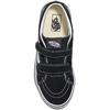 Vans SK8 Reissue V Abrasion Resistant Support Mid top Kids' Skateboarding Shoes Black Teenagers VN0A4UI56BT