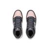 Li Ning Mountain Origin 2.0 Slip Resistant Abrasion Resistant High top Skateboard Shoes Women's Dark Blue White Pink AGCT346-5