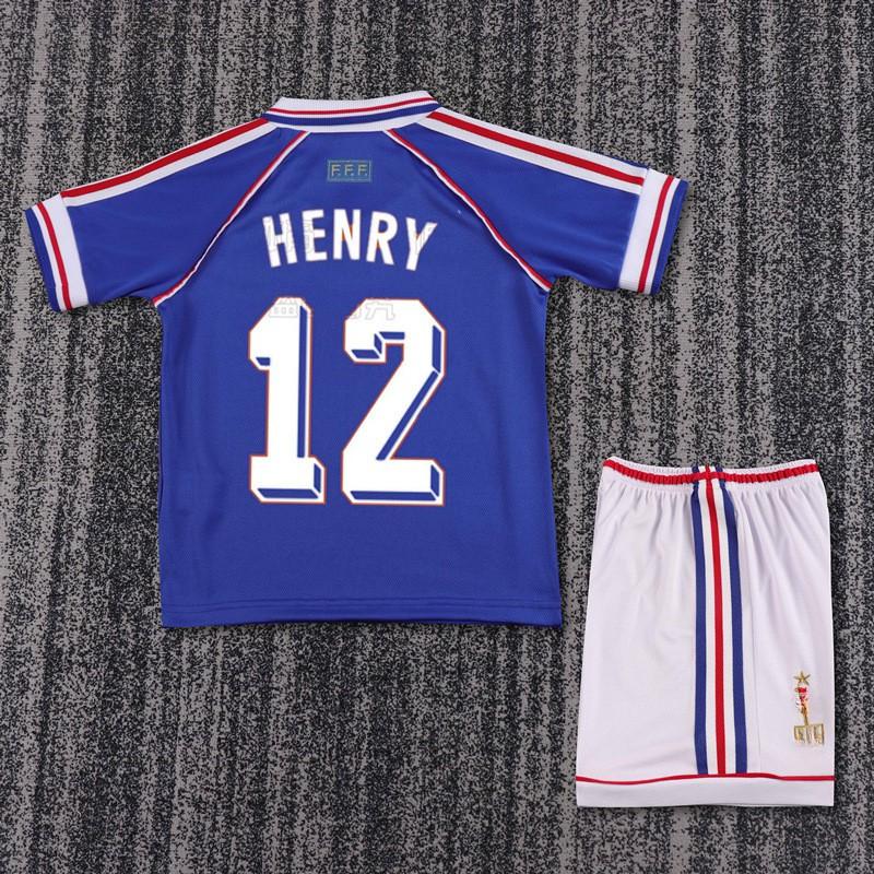 Vintage National Team Football Jerseys Retro Kids Sportswear Cycling Running Fitness