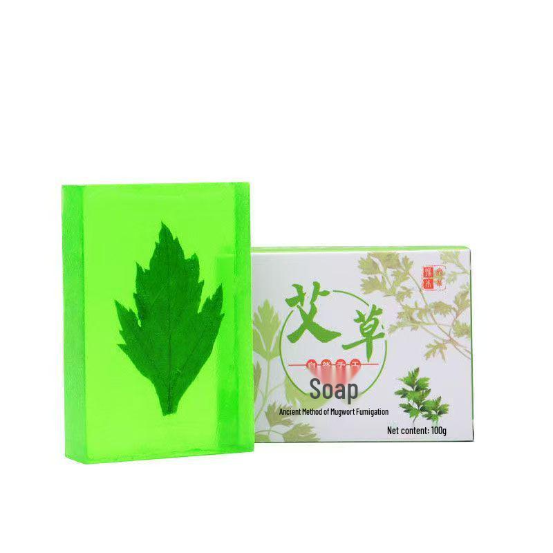 Mugwort Essential Oil Handmade Face & Body Soap Cleanser