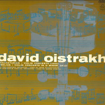LP-Aufnahme DAVID OISTRAKH, PHILHARMONIA ORCHES - Khachaturian: Violinkonzert / Sib AA8035 ANGEL Japan Klassisch Gebraucht