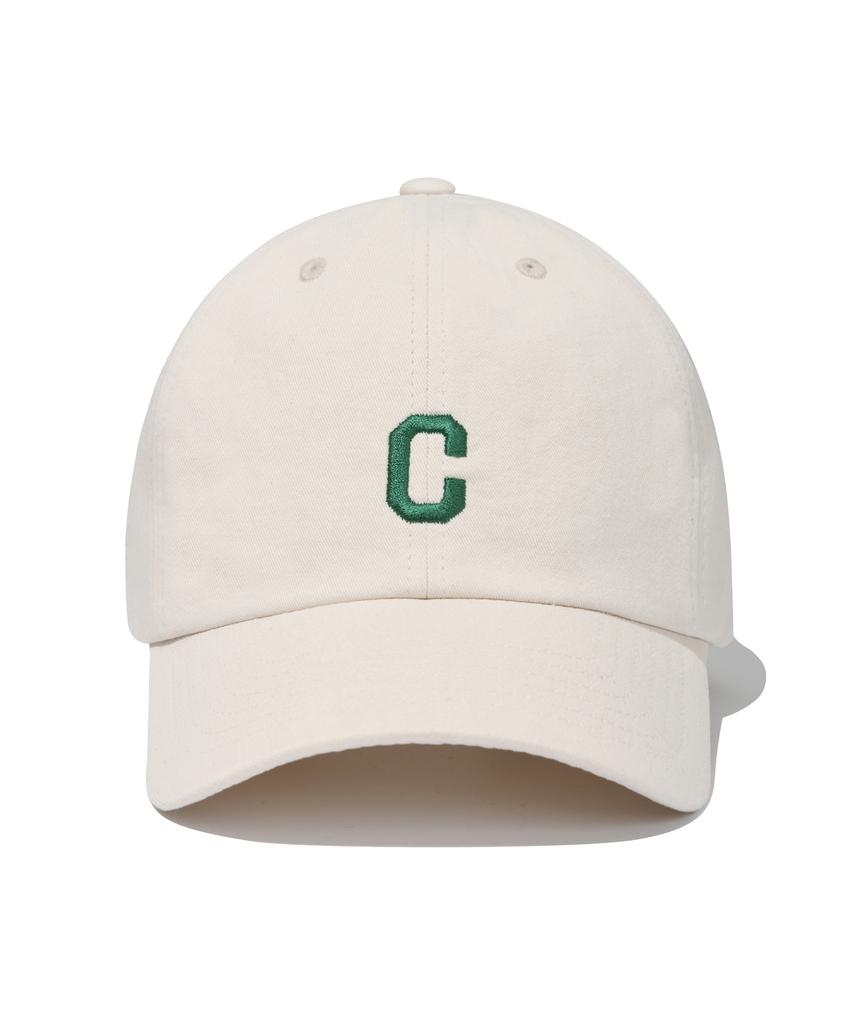 COVERNAT [Standard Fit] Small C Logo B.B. Cap Cream