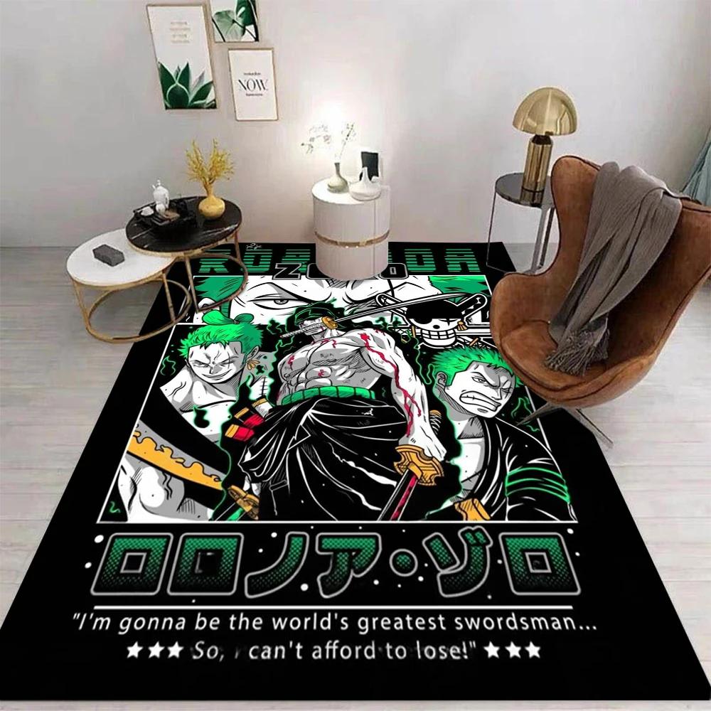 Famous Japanese Anime Printed Carpet Free Exploration Style Decor Rug Home Room Non Slip Area Rugs Cloakroom Floor Matfloor Mat