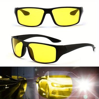 Anti-Glare Night Driver Goggles Night Driving Enhanced Light Glasses Fashion Sunglasses Goggles Car Accessries