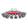 Twist Design Wire Wheel Brush Durable Grinding Wheel Brush Knotted Wire Brush Grinding