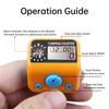 Finger Counter 5 Digit LCD Digital Display Finger Hand Tally Counter Count for Warehouse Inventory and Motion Counting