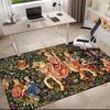 1pc Medieval Period Art Court Carpet Rug for Living Room Bedroom Home Sofa Decoration,Kids Play Non-slip Floor Mat