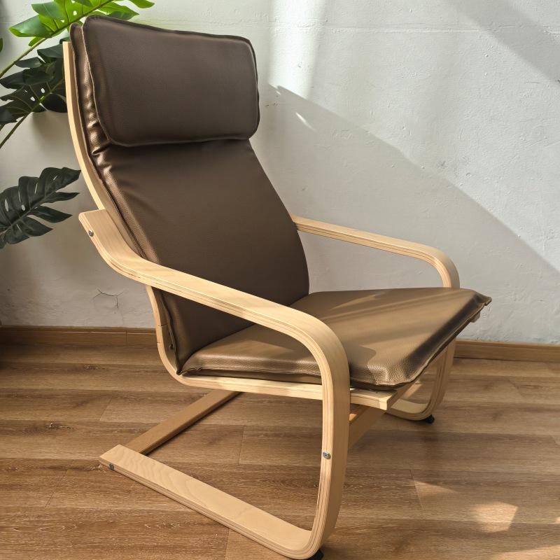 Birch Wood Recliner Bonn Armchair - Adult Leisure Chair for Balcony and Pregnant Women.