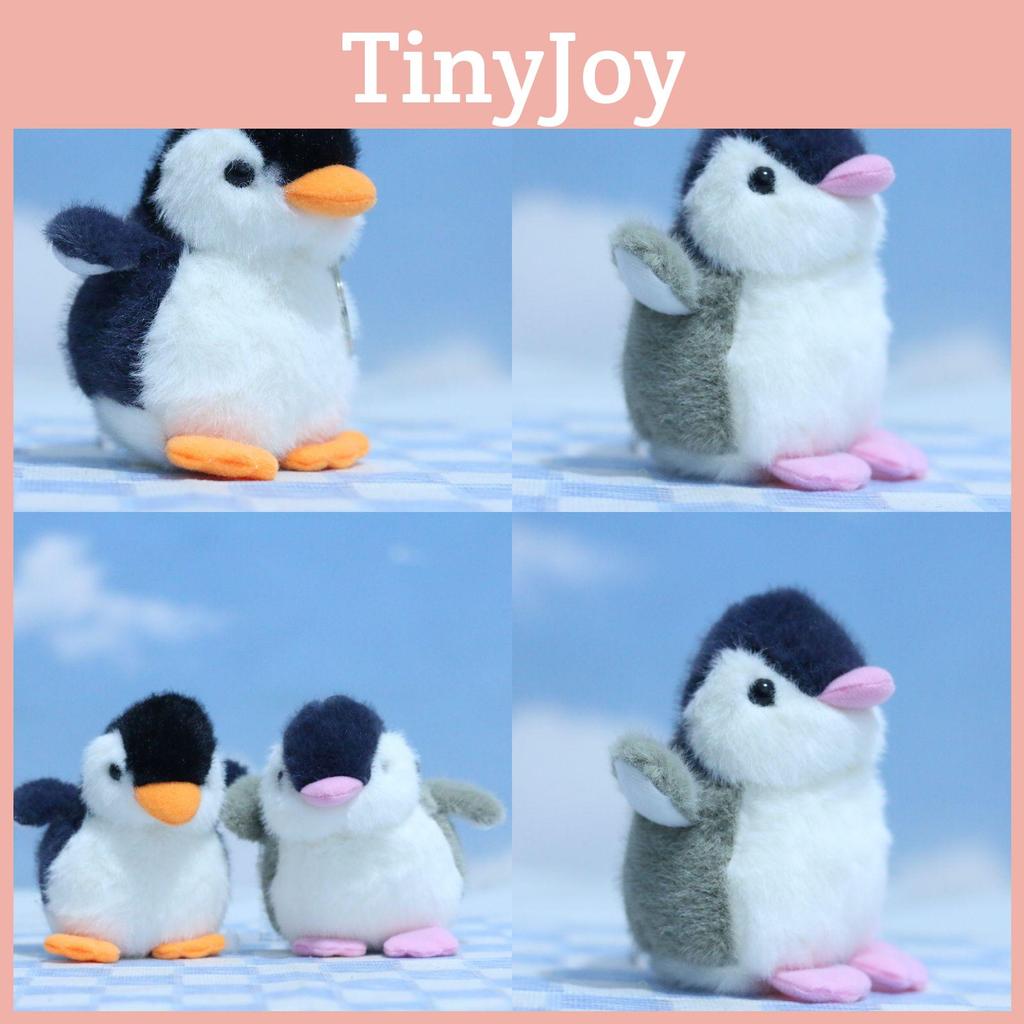 Charming Mini Penguin Plush Doll Keychain Super Soft Toy With Adorable Features