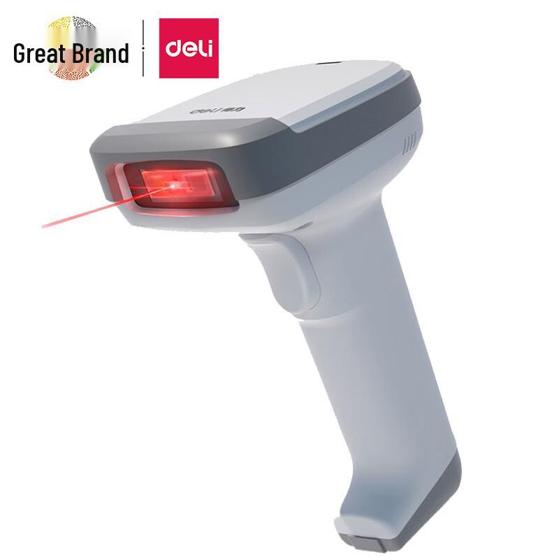 Deli 14952 Wired 1D/2D Barcode Scanner