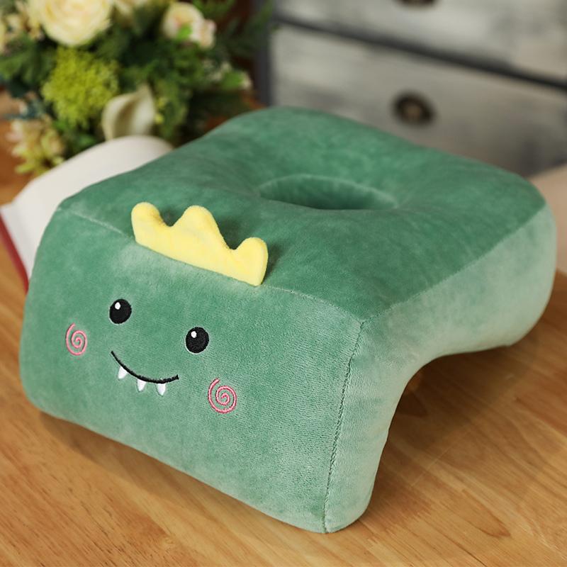 Hot New Lovely Fox Husky Dinosaur Animal Cotton Plush U Shape Neck Pillow Travel Car Home Pillow Nap Pillow Health Care with