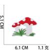 Cartoon Mushroom Embroidery Cloth Sticker Mushroom Embroidery Label Clothes Patch Sticker Fast Sell Hot Embroidery Chapter Boy