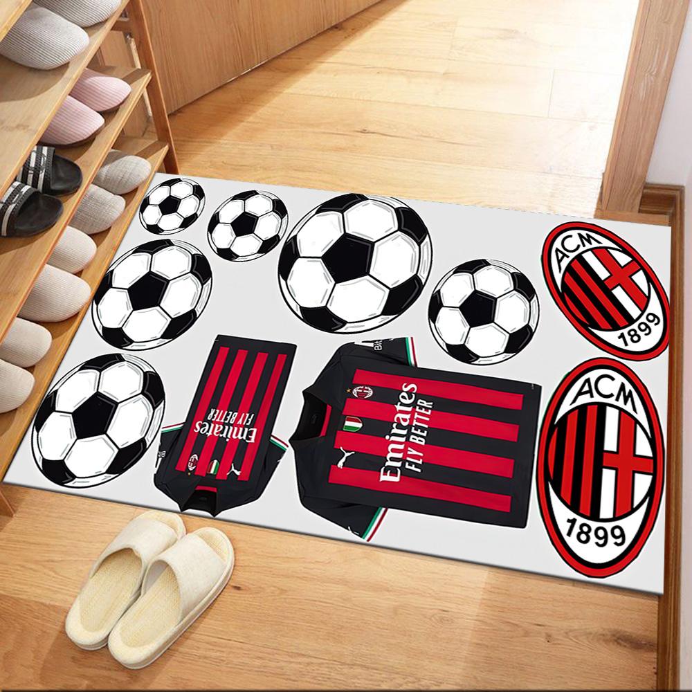 Ac Milan Carpet Design For Bedrooms Playrooms Dining Room Hallway Antislip Rug Office Home Decor Spiritual Gift